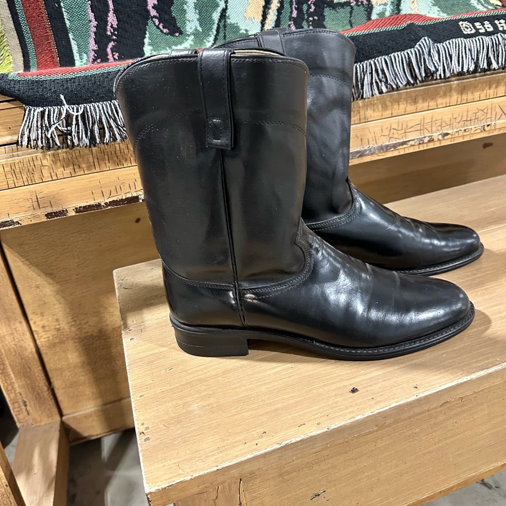 Frye Dark Leather Boots
